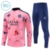 Paris Saint-Germain Trainings Sweatshirt Quarter-zip 2024-25 Roze - Kids